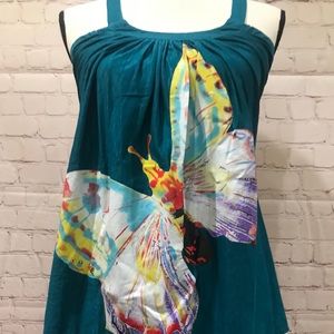 Butterfly Haltered Top